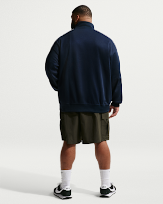 Nike Sportswear Club Men's Oversized Knit Track Jacket. Nike.com